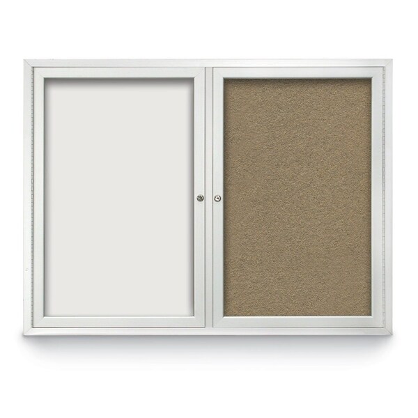 Corkboard, Pearl/Satin, 48" x 36"